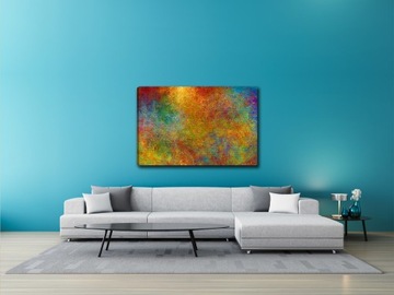 Современная картина на холсте ABSTRACT ART HOUSE 120x80