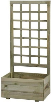 Donica z kratą 60x40x130 kratka kwietnik Promocja