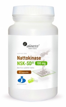 Aliness NATTOKINAZA 100mg gęsta krew NATTOKINASE