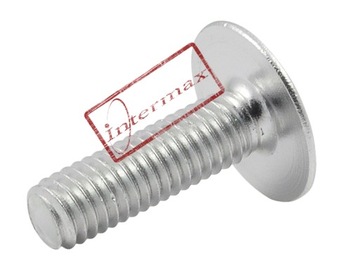 5 x ŚRUBA OWIEWKI ALUMINIOWA ŚRUBKI M6 SREBRNA