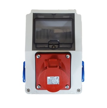 Rozdzielnica budowlana 16A/4p +2x230V IP66