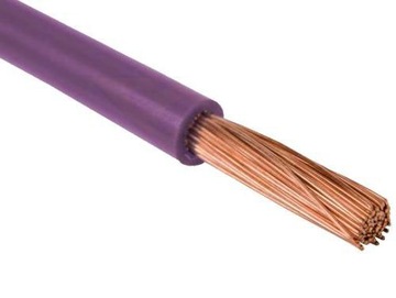 Przewód jednożyłowy 1,0mm2 (fioletowy)