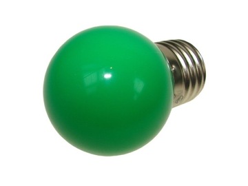 Żarówka led Orvil E27 zielona 1W