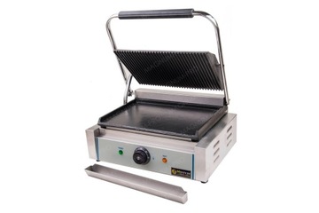 КОНТАКТНАЯ БУЛОЧКА MAX GRILL, ГЛАДКАЯ/РИФФАННАЯ