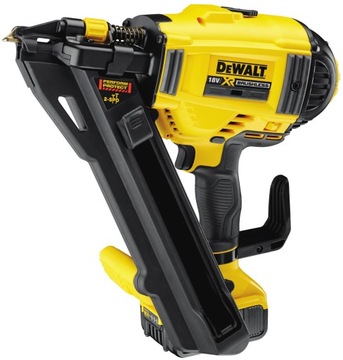 Аккумуляторный гвоздезабиватель DeWalt DC для перфорированных столярных соединителей