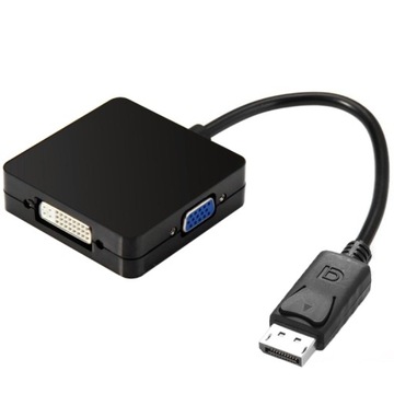 3 в 1 DisplayPort — DVI HDMI VGA