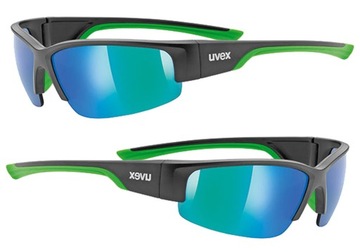 Солнцезащитные очки UVEX Sportstyle 215 Black Mat Green