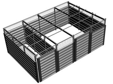 Wiata śmietnikowa, altana,osłona, 6,5x4m,PRODUCENT
