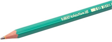 КАРАНДАШ BIC EVOLUTION С ЛАСТИКОМ HB небьющийся 12 шт.