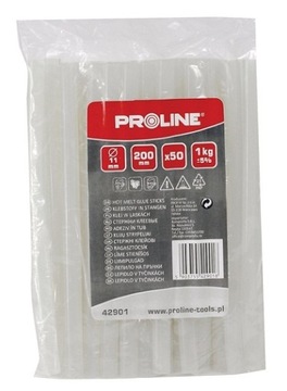 PROLINE Klej w laskach 11mm; L:200mm, 50szt 42901