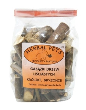 HERBAL PETS GAŁĄZKI DRZEW LIŚCIASTYCH DLA GRYZONI