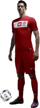 NAKLEJKI na ścianę LEWANDOWSKI piłkarze 150x45 cm