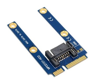 Adapter Przejściówka mSATA na SATA 7PIN SSD