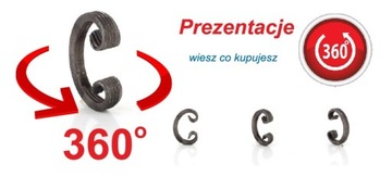 Elementy kute ogrodzenie Kółko Fi 120 z 12x6