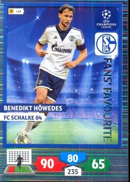 Karty Champions League 2013/2014. Benedikt Howedes