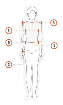 Куртка 101INC Membrane Softshell — как измерить