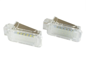 lampki wnętrza LED 2szt do Audi A5 A6 S6 C5 C6 C7