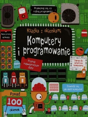 Komputery i programowanie Książka z okienkami