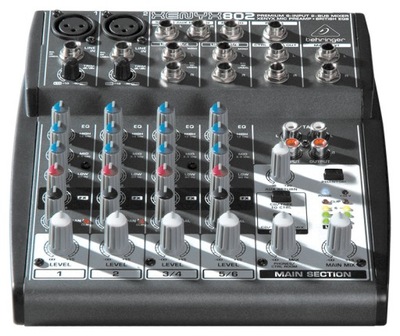 Mikser Behringer Xenyx 802 8 - kanałowy
