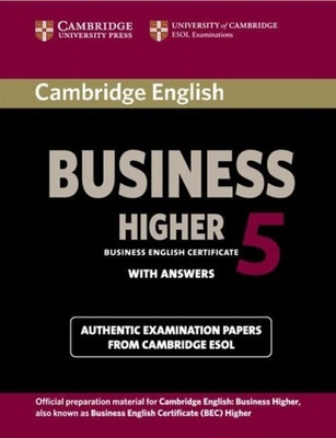 Cambridge English Business 5 Higher Student's