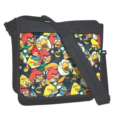 ANGRY BIRDS torba na ramię listonoszka duża ptaki
