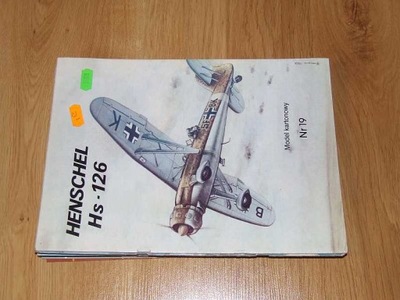 Model Card nr 19 Henschel Hs-126