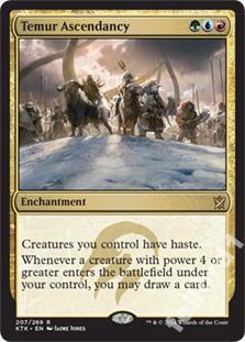Temur Ascendancy - haste i draw @@@@@