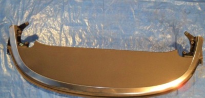 Vw eos накладка крышки задний хром фото №1