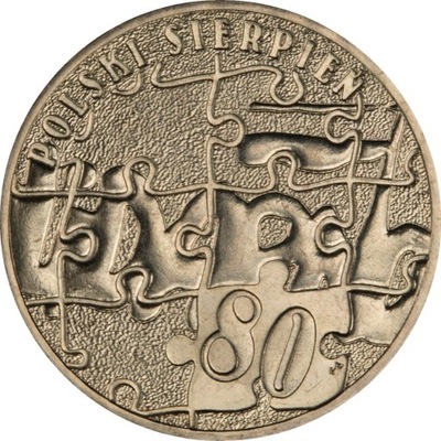 Moneta 2 zł Sierpień 1980