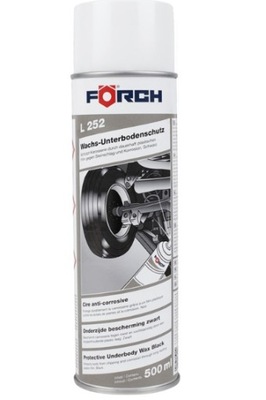 FORCH WOSK PROTECTIVE FOR PODWOZI BLACK L252 500ML - milautoparts-fr.ukrlive.com