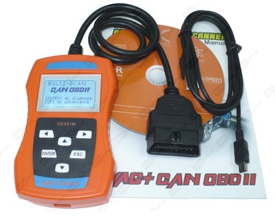 tester skaner interfejs diagnostyczny OE581 OBD PL