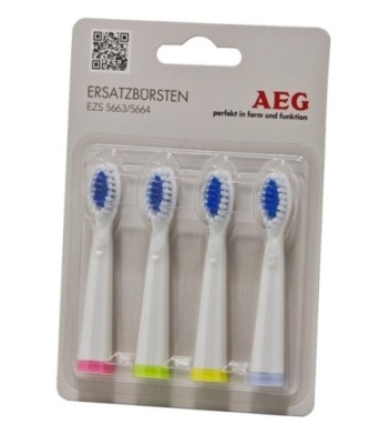 4 KOŃCÓWKI SZCZOTECZKI SZCZOTECZKA AEG 5663 5664