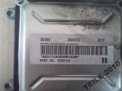 ORDINATEUR BLOC DE CONTRÔLE 09391273 DLTU --WYSYLKA-- *K1 - milautoparts-fr.ukrlive.com