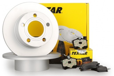 DISCS PADS TEXTAR REAR - TOYOTA YARIS III - milautoparts-fr.ukrlive.com