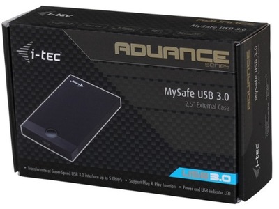 Obudowa HDD SSD 2.5 zewnętrzn na USB 3.0 Metal 2