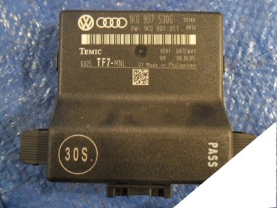 VW AUDI SEAT SKODA MODULE TEMIC GATEWAY 1K0907530G - milautoparts-fr.ukrlive.com