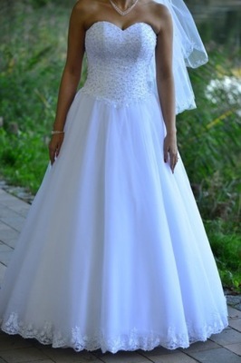 Przepiękna suknia ślubna PALOMA - JAK NOWA!!!!