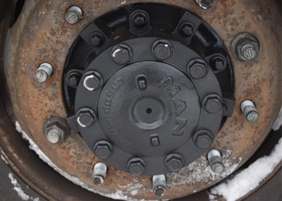 Man tga tgx tgs ступиця ступиця ''задня'' 22,5 фото №1