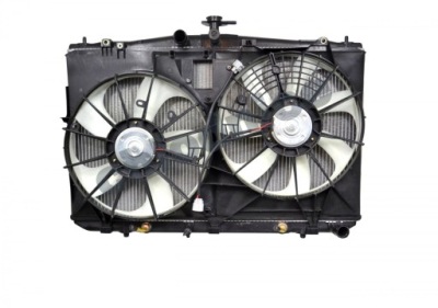 Новий комплект радіатор вентилятори lexus rx350 rx 350 3,5 b at 09 10 11- фото №1