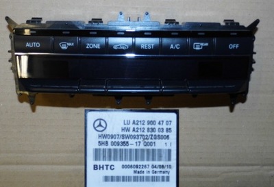 PANNEAU DU CLIMATISEUR MERCEDES W207 W212 A2129004707 - milautoparts-fr.ukrlive.com