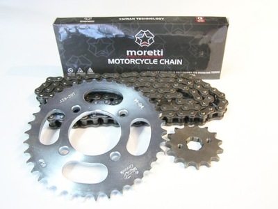 CHAIN STARS DRIVING GEAR ROMET ZXT Z-XT 50 13/38 - milautoparts-fr.ukrlive.com