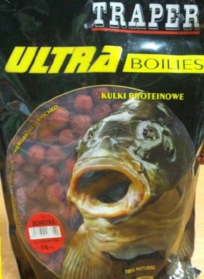 KULKI PROTEINOWE Traper 1kg 16mm --- OCHOTKA ---