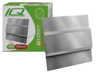 KEIRO OŚWIETLENIE SCHODOWE OPRAWA LED 230V INNOX