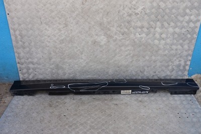 BMW 1 E81 FACING SILL RIGHT SCHWARZ II 668 - milautoparts-fr.ukrlive.com