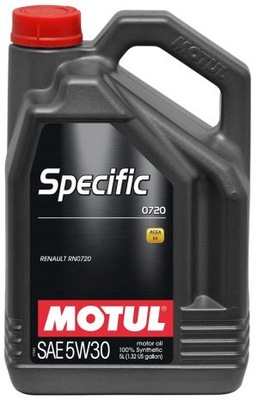 Motul Specific 5w30 RN0720 C4 5L Renault DPF olej