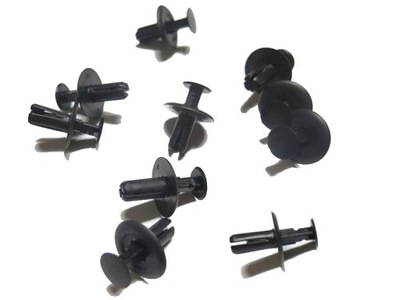 Кліпси штифти накладки стійок стійка mazda 323 фото №1