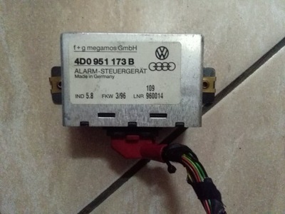 Модуль блок керування датчик сигналізація audi a8 d2 a6 c5 фото №1