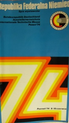 KATALOG TARGI POZNAŃSKIE RFN 1974