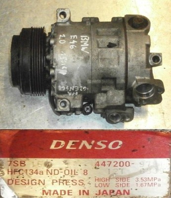 BMW E46 COMPRESSEUR DU CLIMATISEUR DENSO 447200-9791 - milautoparts-fr.ukrlive.com