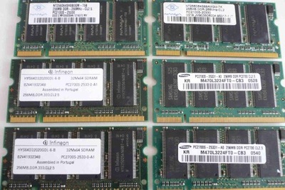Pamięć do Laptopa 256MB DDR